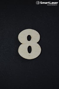 Cifra Lemn 8 – Cifre din Lemn