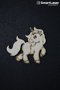 Figurine Lemn Unicorn