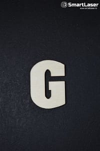Litera Lemn Mare G – Litere din Lemn