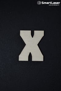 Litera Lemn Mare X – Litere din Lemn